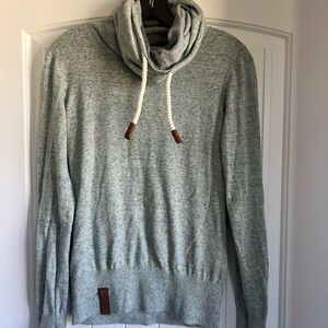 Naketano Light Gray Turtleneck Sweater